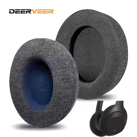 DEERVEER for Sony WH-1000XM3 Headphones Replacement Earpad Ear Pad Cushions