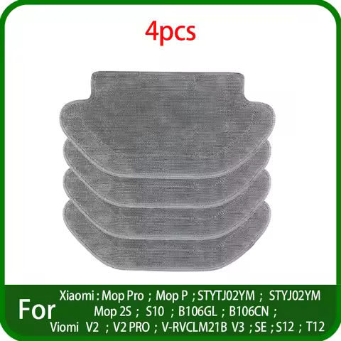 For Xiaomi Mijia Mop P Pro 2S S10 B106GL B106CN STYTJ02YM Viomi V2 PRO V3 SE S12 T12 V-RVCLM21B Bot 