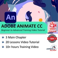 [Video Course] Adobe Animate CC - Beginner to Advanced Training Course [20 Lessons Video Tutorial]