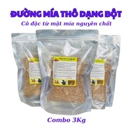 Raw Cane Sugar Powder Combo 3Kg Raw Cane Sugar Pure Powder No Preservatives