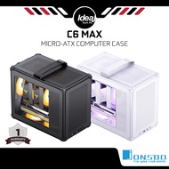JONSBO C6 MAX | BLACK / WHITE | MICRO-ATX COMPUTER CASE