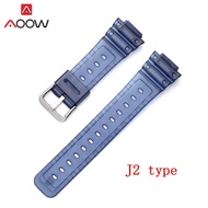 16mm Colorful Resin Watchband for Casio G-Shock 9052 5600 6900 Series Strap Men Sports Diving Replacement Band Belt Accessories