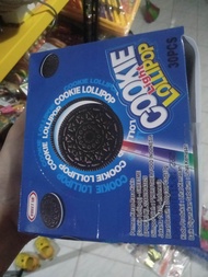 permen Anak Warung Lolipop Oreo hitam Nyala 30pcs