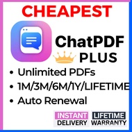 ChatPDF Premium Plus | PDF AI | Summarise PDF & Answer Questions | Upload PDF | Chat with PDF   0123