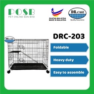 DR. CAGE DRC-203 Pet Cages Wrought Iron with Powder Coating / Cat Cages / Sangkar kucing