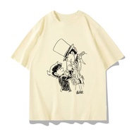 Ready Stock （Miniso) Detective Conan clothes Ke Ai joint short-sleeved S-3XL
