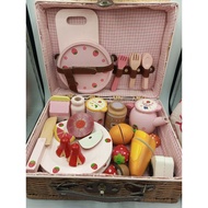 Mother Garden Strawberry picnic- Kitchen Rattan Basket Set