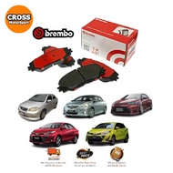 BREMBO 100% ORIGINAL ITALY BRAKE PAD - TOYOTA VIOS NCP42 2002~2007/VIOS NCP93 07-12/VIOS NCP150 13-1