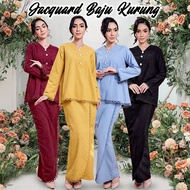 Baju Kurung Sulam Moden Baju Kebarung Hitam Baju Raya 2024 kurung riau pahang Baju Labuh Bridesmaid 