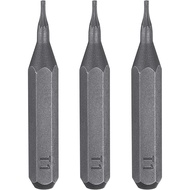 HARFINGTON 3pcs T1 Torx Screwdriver Bit 5/32" Hex Shank 28mm Length Magnetic Star 6 Point Head Hex B