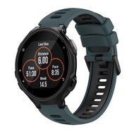 Ready to ship For Garmin Forerunner 735 / 735XT Two-Color Silicone Watch Band