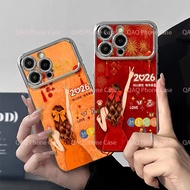 Mirror Case Holder for iPhone 16 15 14 13 12 11 Pro Max 7 8 Plus XR XS Max 3D Anti-Fall Soft Strap f