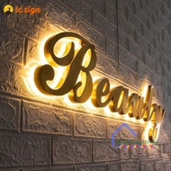 Custom name Engraved Letters Wood Carving Letters Glowing Names Price of Words 8-9 Letters