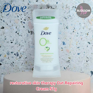 Dove - 0% Aluminum Moisturizers Deodorant Stick Cucumber & Green Tea 74g โรลออนสติ๊ก ผลิตภัณฑ์ระงับก