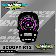 Honda SCOOPY R12 CUSTOM SPEEDOMETER BOARD