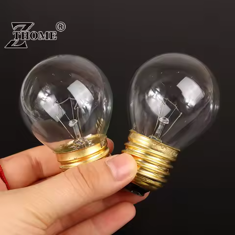 1Pc 230V E27 300 Degree High Temperature Resistant Microwave Oven Bulb Cooker Lighting Bulb 40W 60W 