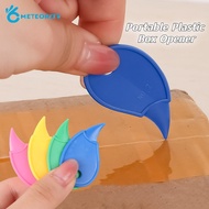 1Pc Portable Plastic Letter Express Box Tapes Opener/ Random Color Plastic Craft Wrapping Paper Cutter