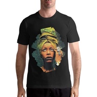 Premium Quality Erykah Badu Cotton Western Style Men Tshirt Explosive Models