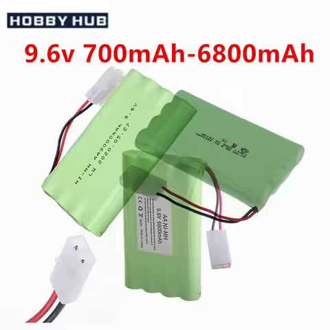 9.6v 700/1400/2800/3000/5000/6800mah NI-MH battery For Remote Control Toys Electric Car 9.6v AA NI-C