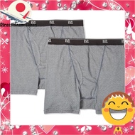 B.V.D. NB202VS-2P 2-Pack Quick-Dry Moisture Wicking Boxer Briefs Front Fly
B.V.D. NB202VS-2P 2-Pack 
