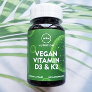 Vegan Vitamin D3 & K2* 60 Vegan Capsules (MRM) D-3 + K-2