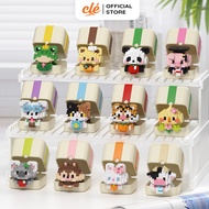 Mini Assembled Block Gift Box [217-326 Details]+12 Cute Patterns+Collected and Makes a Meaningful Gi