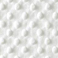 [Fabric Fanatics]Minky Dot Polyester Fabric 0.5m Colourful DIY Craft Fabric
