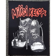 Large Screen Printed Back Patch COCKROACH MILISI UK 29x39