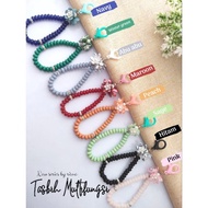 GANTUNGAN Multifunctional Tasbih. 33-point Tube Stone Tasbih. Keychain Tasbih