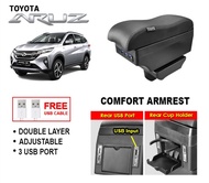 Armrest USB Aruz Axia Bezza Myvi 2005 Myvi 2018 - 2025 Persona Blm Wira Avanza Alza CONSOLE BOX Iriz