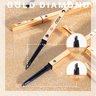Brother Yang Recommend Waterproof Sweat-Proof Long Lasting Fadeless Small Gold Bar Eyebrow Brush Small Gold Diamand Extremely Thin Double-Headed Roz