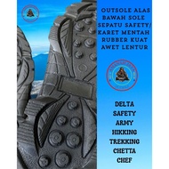 DELTA Outsole Rubber Sole Safety Shoes Suitable for Kitchen Shoes, Safety.DELTA.PDL.Mountain Shoes.h