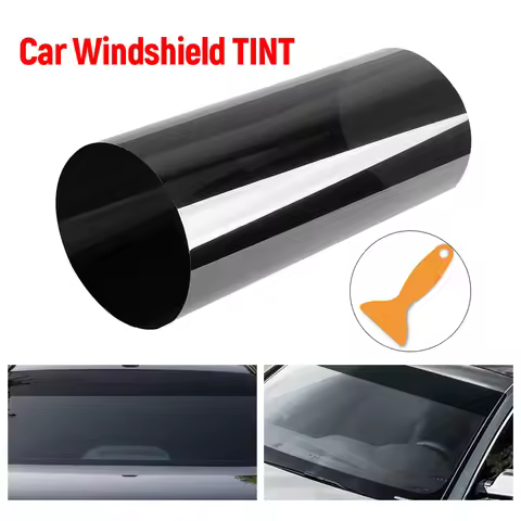 Anti-UV Front Windscreen Solar Film 140x25cm Car Windscreen Tinted Clear Solar Film Glass Summer Ant