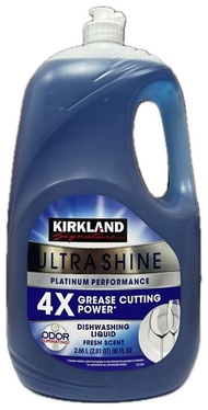 Kirkland Signature - 2.66L Kirkland Signature Ultra Shine 洗碗精，清新香味 (平行進口)