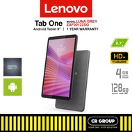 Lenovo Tab One Tablets - 8.7" IPS - Helio G85 - 4GB LPDDR4X RAM - 128GB eMMC 5.1 (1Yr Lenovo Warrant