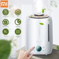 Xiaomi Deerma Air Humidifier Aroma Diffuser Oil Ultrasonic Fog 5l Quiet Aroma Mist Maker Led Touch S