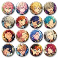 Ensemble Stars Game Button Pins Narukami Arashi Tori Himemiya Badge Cartoon Idol Round Brooch Bag Ha