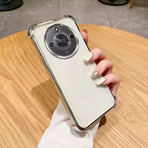 For Honor X9c Smart Case Honor X9c Smart Phone Case Four Corners Thickening Shookproof Plating Silic