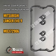 T2 Mitsubishi Lancer EVO 9, 4G63T Valve Cover Gasket Set MD372906