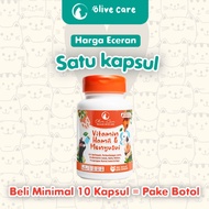 Vitamin Obat Kucing Olive Care Eceran Perkapsul Nafsu Makan Bulu Jamur Diare Flu Pilek Kucing Origin