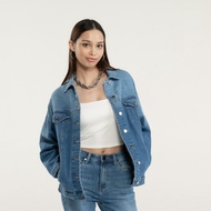 Jacket J-67902 Cotton 1 Color Medium Tone There Are 6 Pockets. Collar And Button