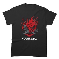 Cyberpunk 2077 Samurai Cotton Combed short sleeve T-Shirt