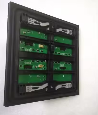 P10 RGB LED Module P8P10P6.67 320x320mm Front Maintenance LED Panel Fast Install Outdoor Display LED