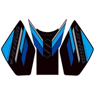 FOR Vstrom 250 V-strom V strom DL250 Vstrom250 Motorcycle Tank Pad Protector Leather Frosting Sticke