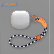for Baseus Bass BD1 Case Adjustable Lanyard Transparent TPU Soft Case Suitable for Baseus Bass BD1 S