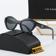 2025 New Style European American Fashion Male Trendy Cat Eye Sunglasses Female Anti-Ultraviolet Stre