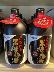 Choya黑糖梅酒720ml