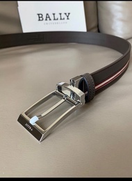 💎鑽石誠信賣家💎BALLY Men's Belt for Double-sided Use 34mm Width This Tamal Double-sided Top Cowhide腰帶 皮帶