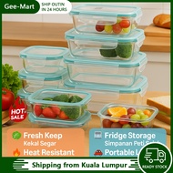 🍱 Borosilicate Glass Lunch Box | Microwave & Freezer Safe 🧊🔥 | Bekas Makanan Kaca Kedap Udara Soup B