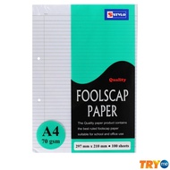Stylo FoolScap Paper A4 70gm 100s
